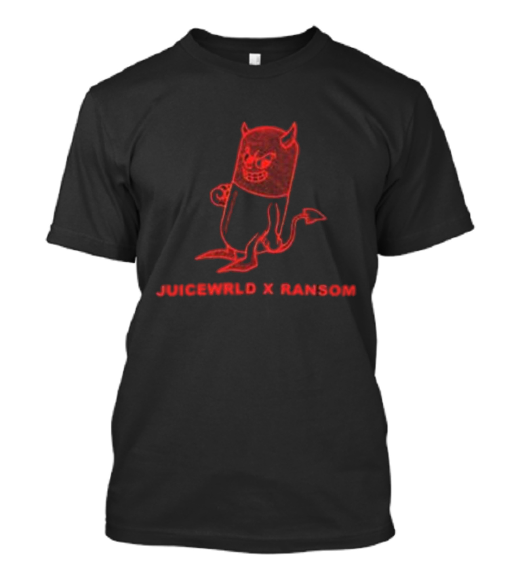 JUICE WRLD X RANSOM Devil Capsule T-Shirt