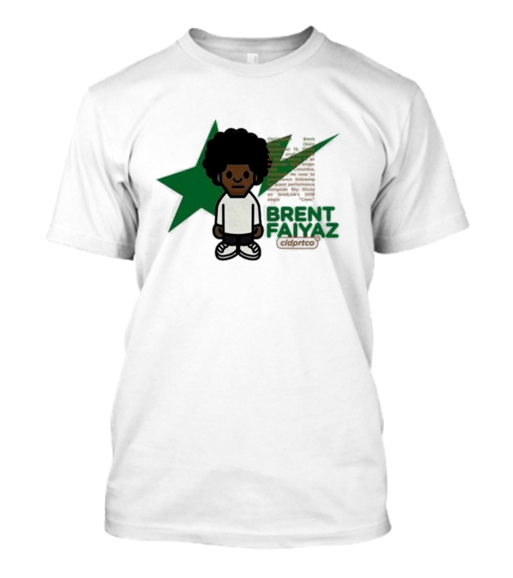 Brent Faiyaz Cold Prints Babymilo Star T-Shirt