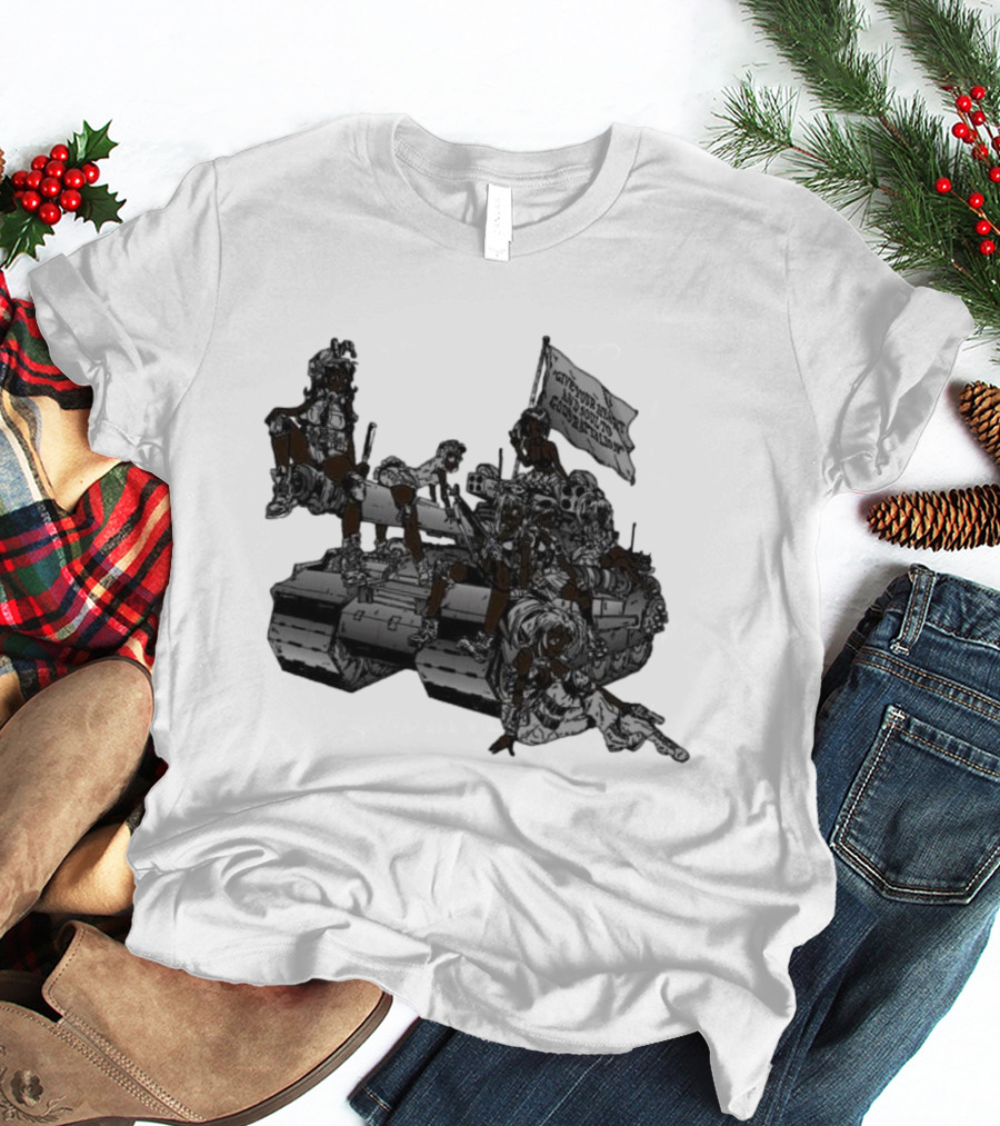 God God's Battalion Cloud White Ebony Battalion Tank T-Shirt