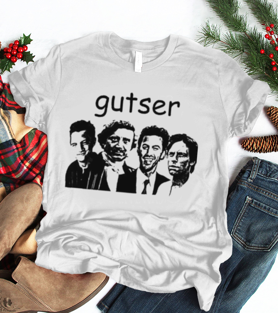 Guster Band Bootleg Gutser Seinfeld Faces T-Shirt