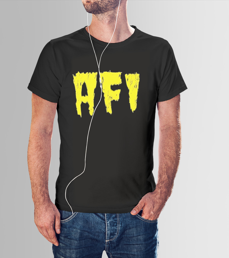 AFI Afireinside All Hallows Cat T-Shirt