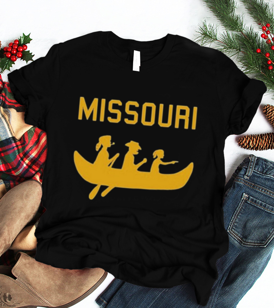 Missouri Logboat Brewing Family Canoe Adventure T-Shirt