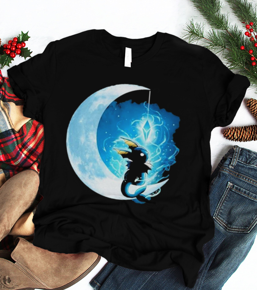 Water Stone Moon Dragon Vallina84 T-Shirt