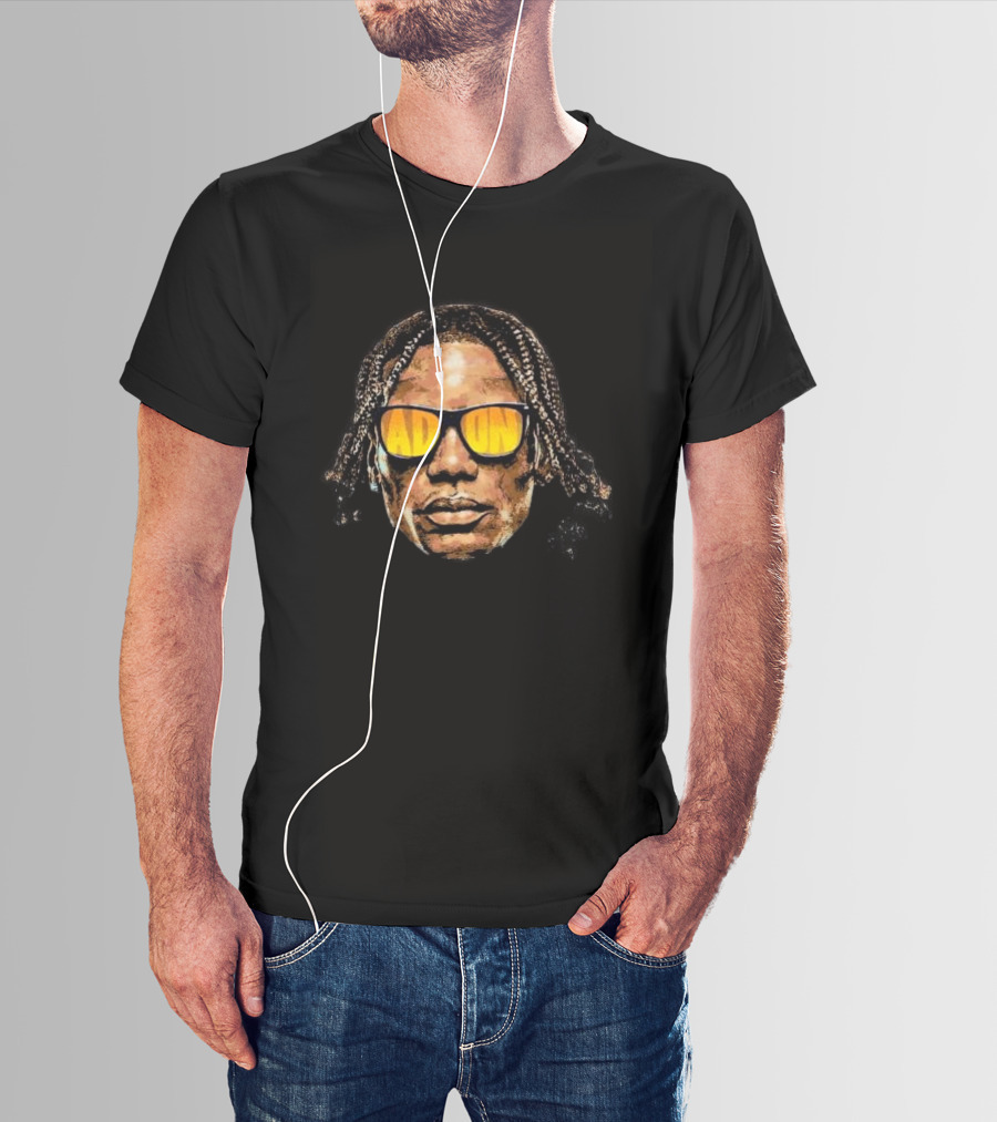 Adon Sunglasses Portrait Bold College T-Shirt