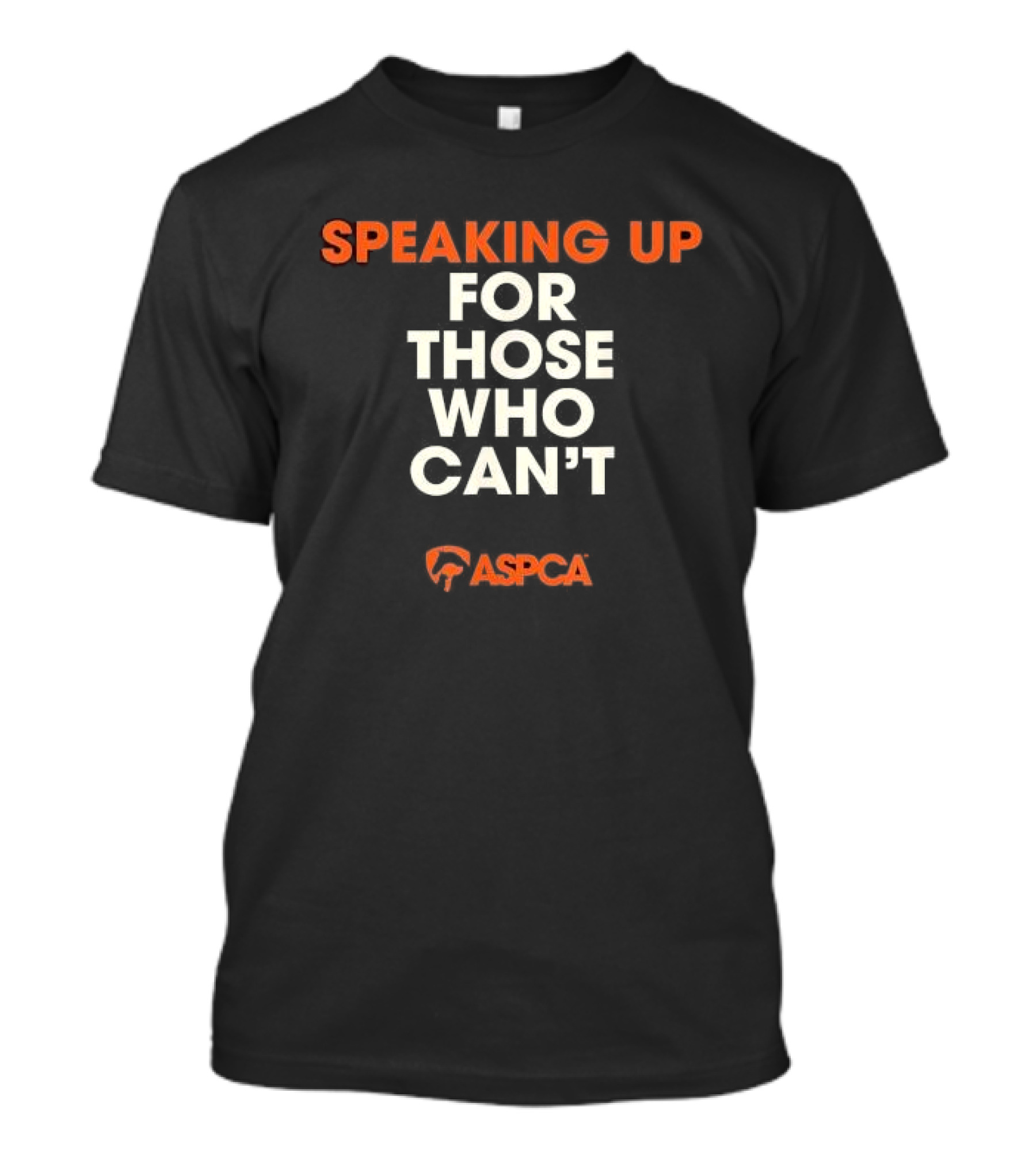 ASPCA Speaking Up For Those Who Can’t Compassionate Advocacy T-Shirt