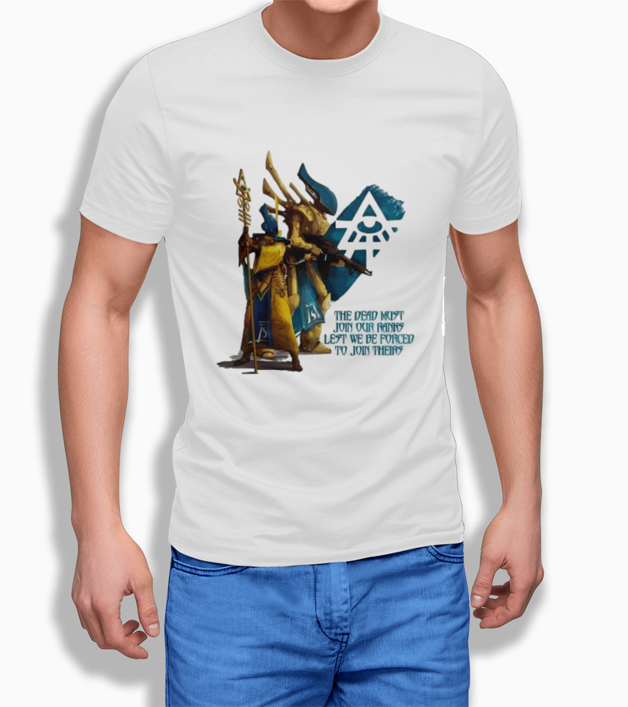 Craftworld Iyanden The Dead Must Join Our Ranks Eldar Guardians Symbolic T-Shirt