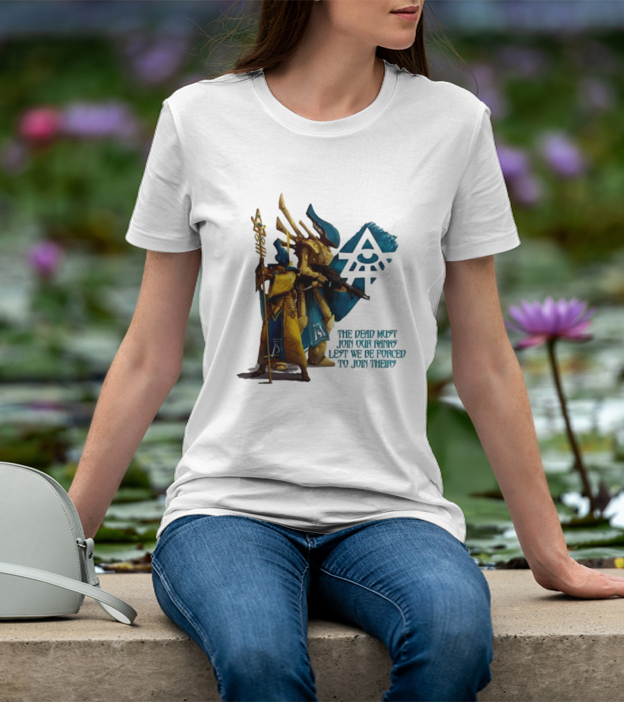 Craftworld Iyanden The Dead Must Join Our Ranks Eldar Guardians Symbolic T-Shirt