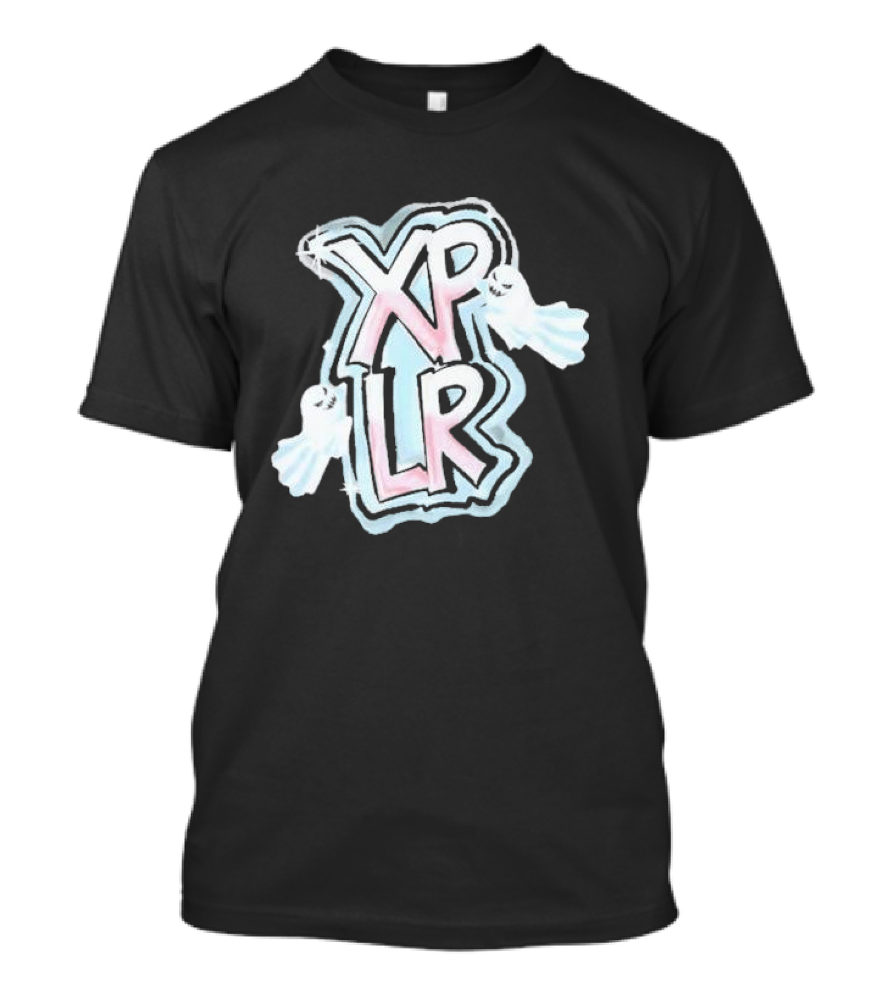 XPLR Pastel Ghost Graffiti T-Shirt