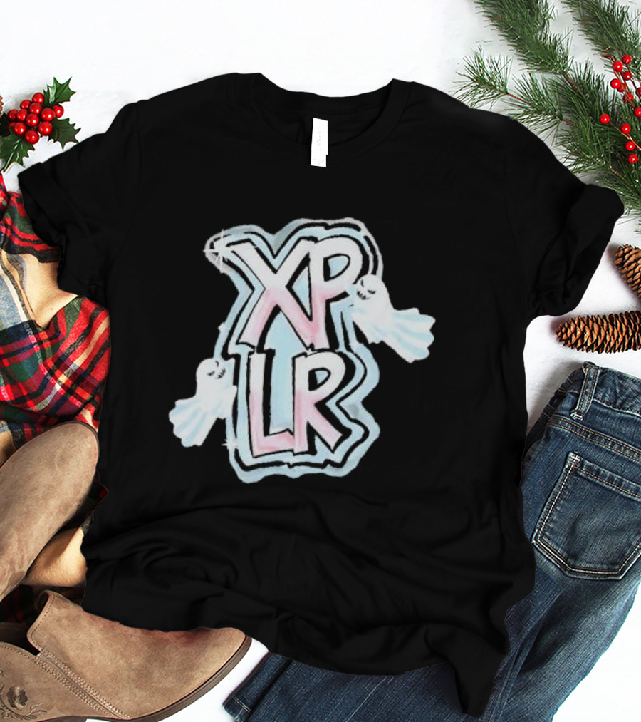 XPLR Pastel Ghost Graffiti T-Shirt