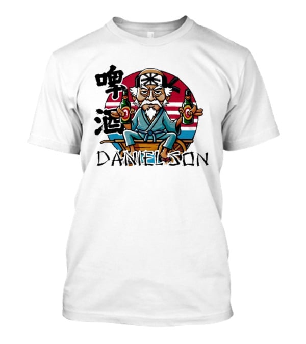 Mashtag Brady Daniel Son Parody Character Martial Arts Elder With Bottles T-Shirt