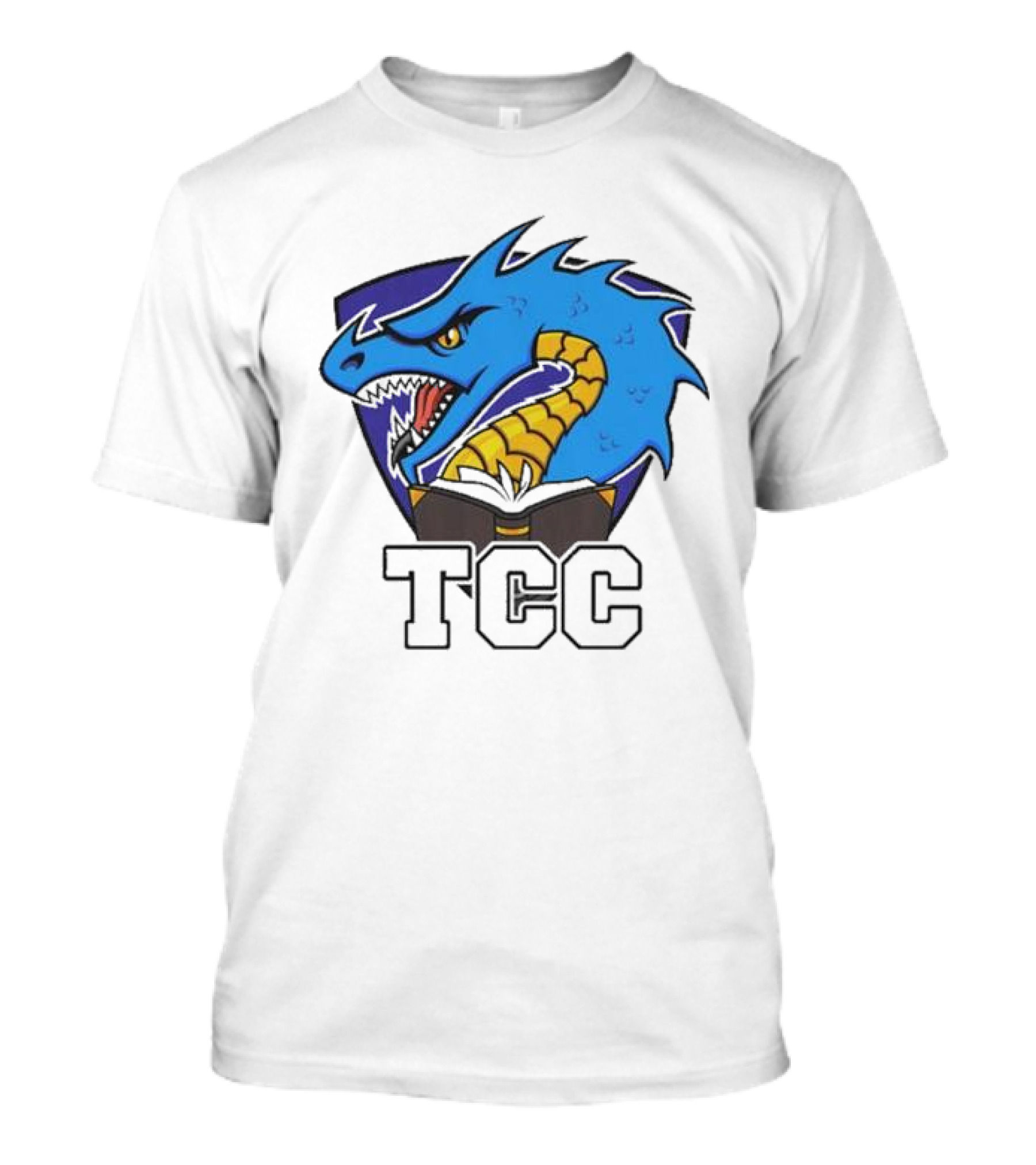 Tolarian Community College Sportsball Dragon Emblem TCC T-Shirt