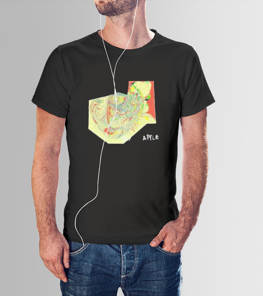 Fiona Apple The Idler Wheel Abstract Artistic Geometric Drawing Multicolored Sketch T-Shirt