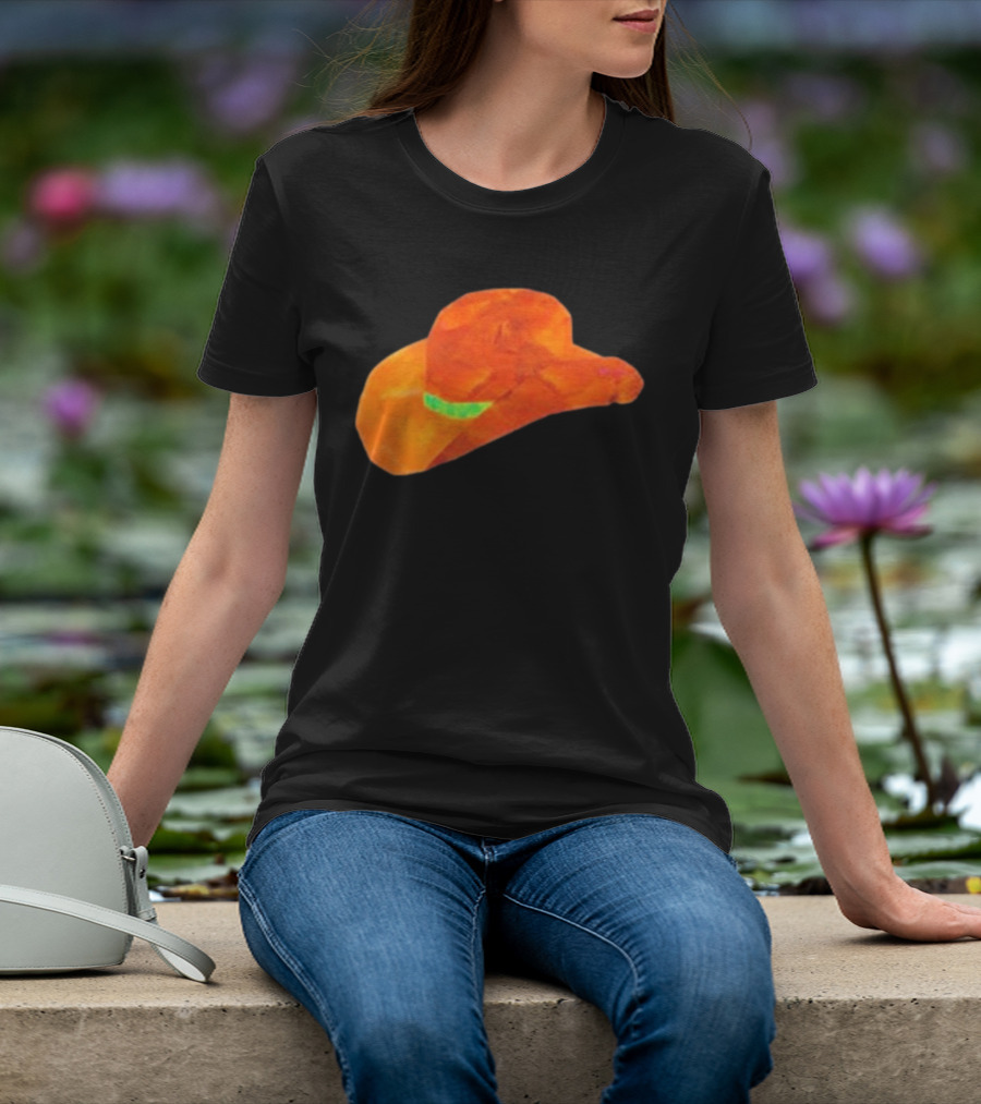 Halsey Yallsey Toddler Orange Cowboy Hat T-Shirt