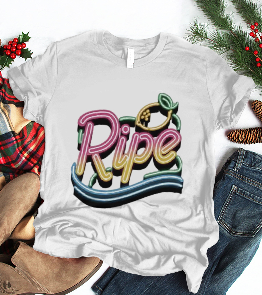 Ripe Neon Ribbed Fruit T-Shirt