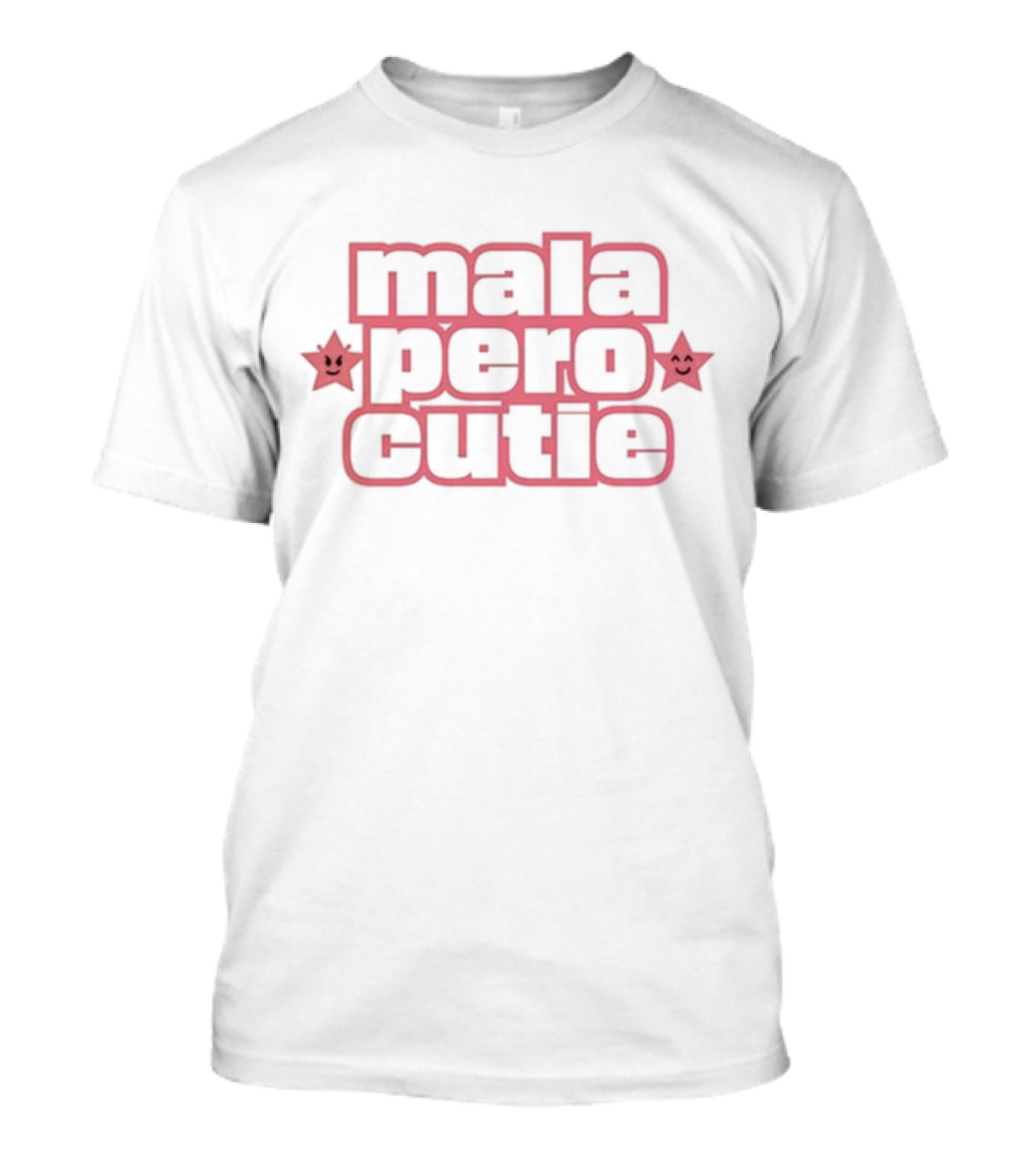 Emilia Mernes Mala Pero Cutie With Star Faces T-Shirt