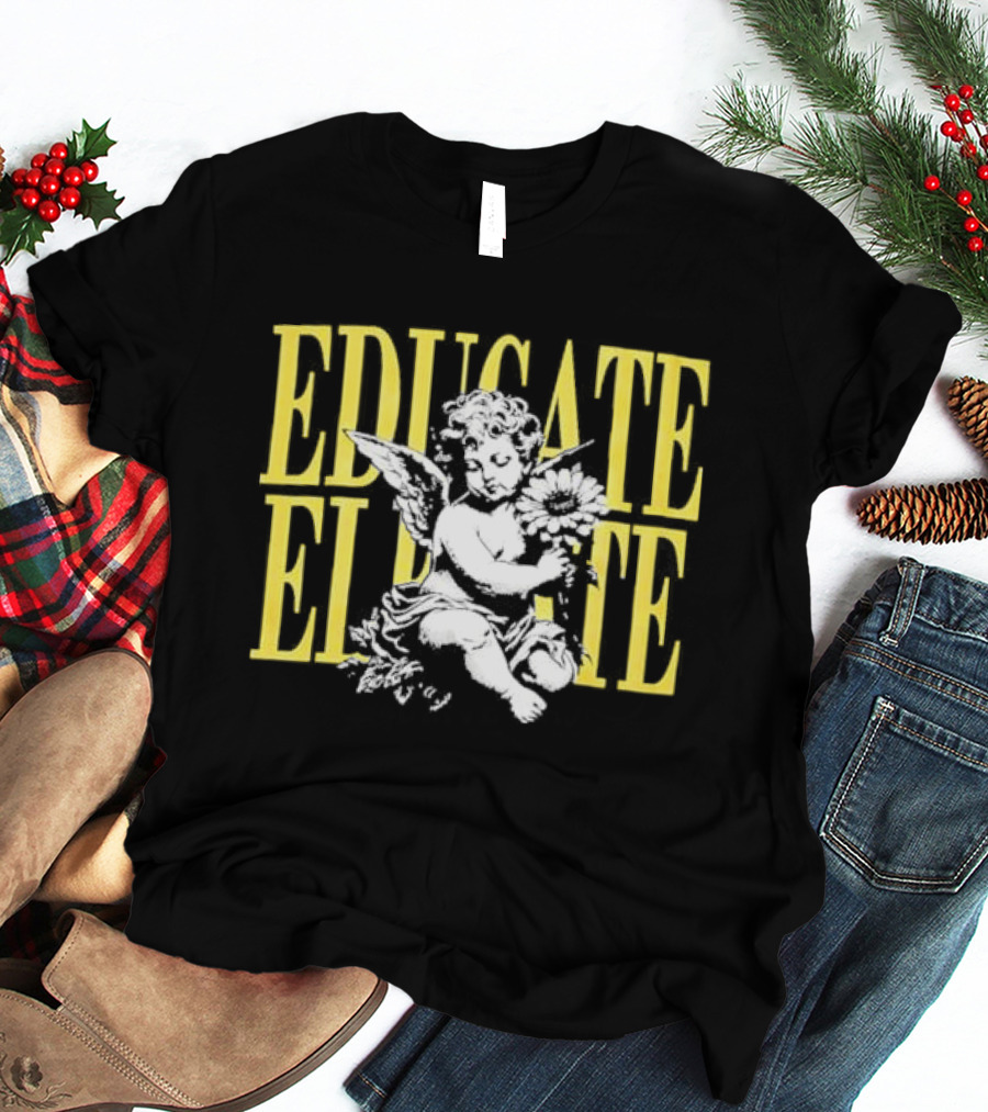 Educate Elevate Cherub Core T-Shirt