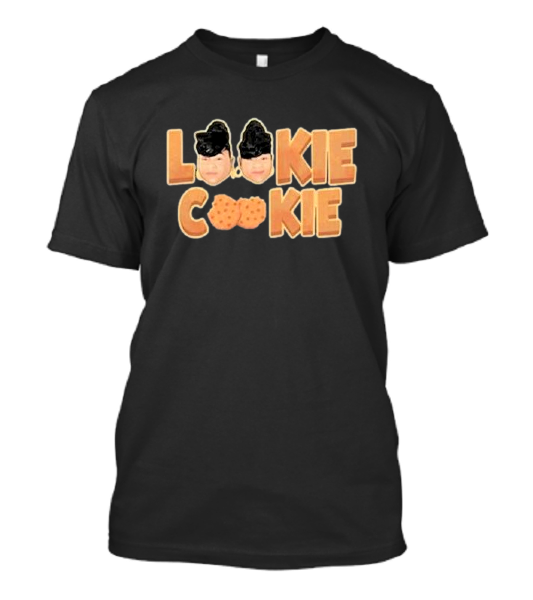 Turnuptwinstv X Lookie Cookie Faces And Text Fun T-Shirt