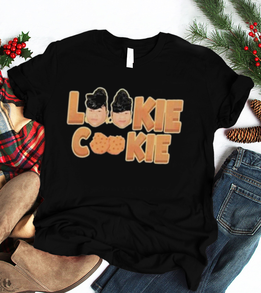 Turnuptwinstv X Lookie Cookie Faces And Text Fun T-Shirt