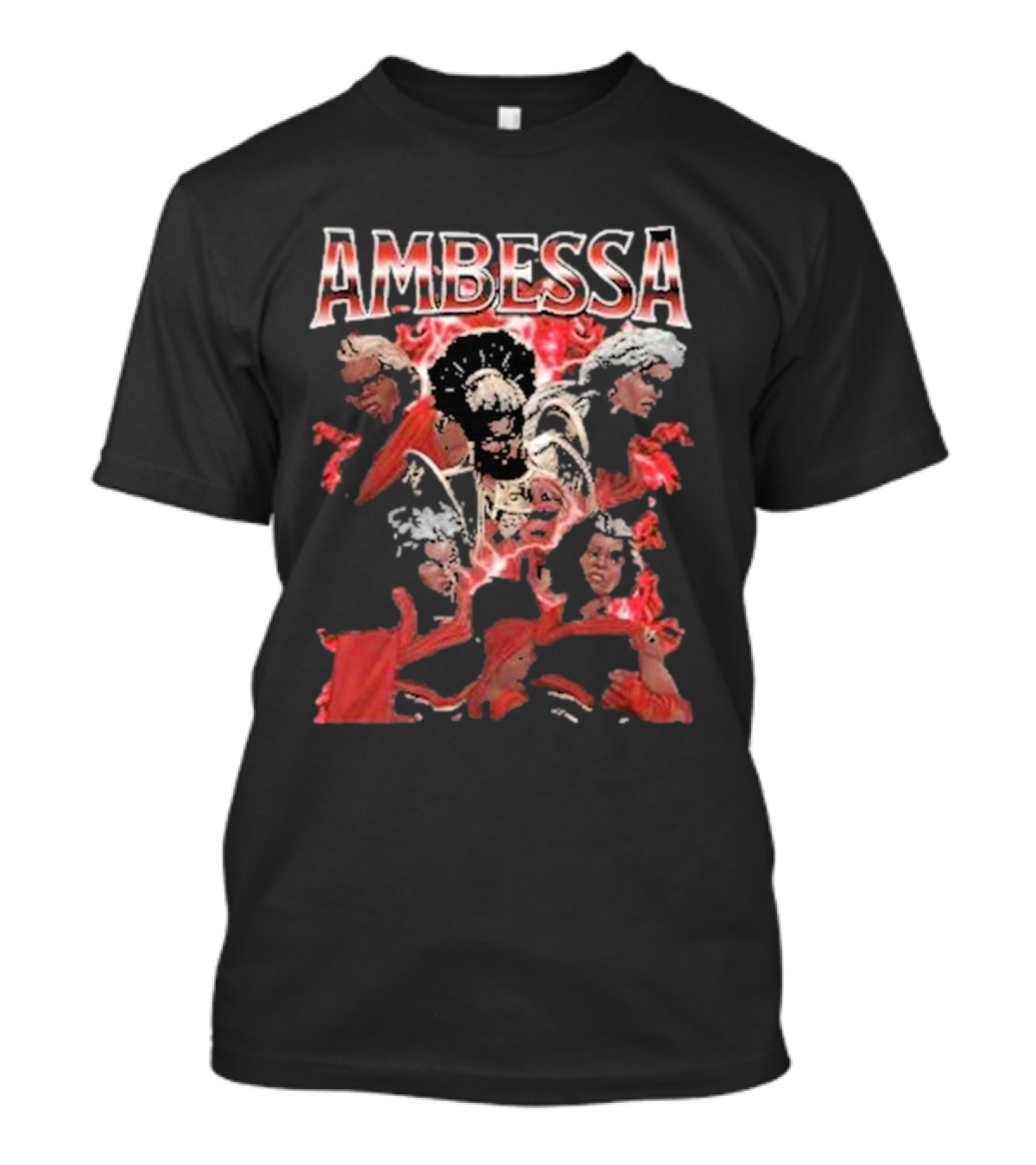 Ambessa Arcane Vintage Red Vibes League Of Legends Heroic Ensemble T-Shirt
