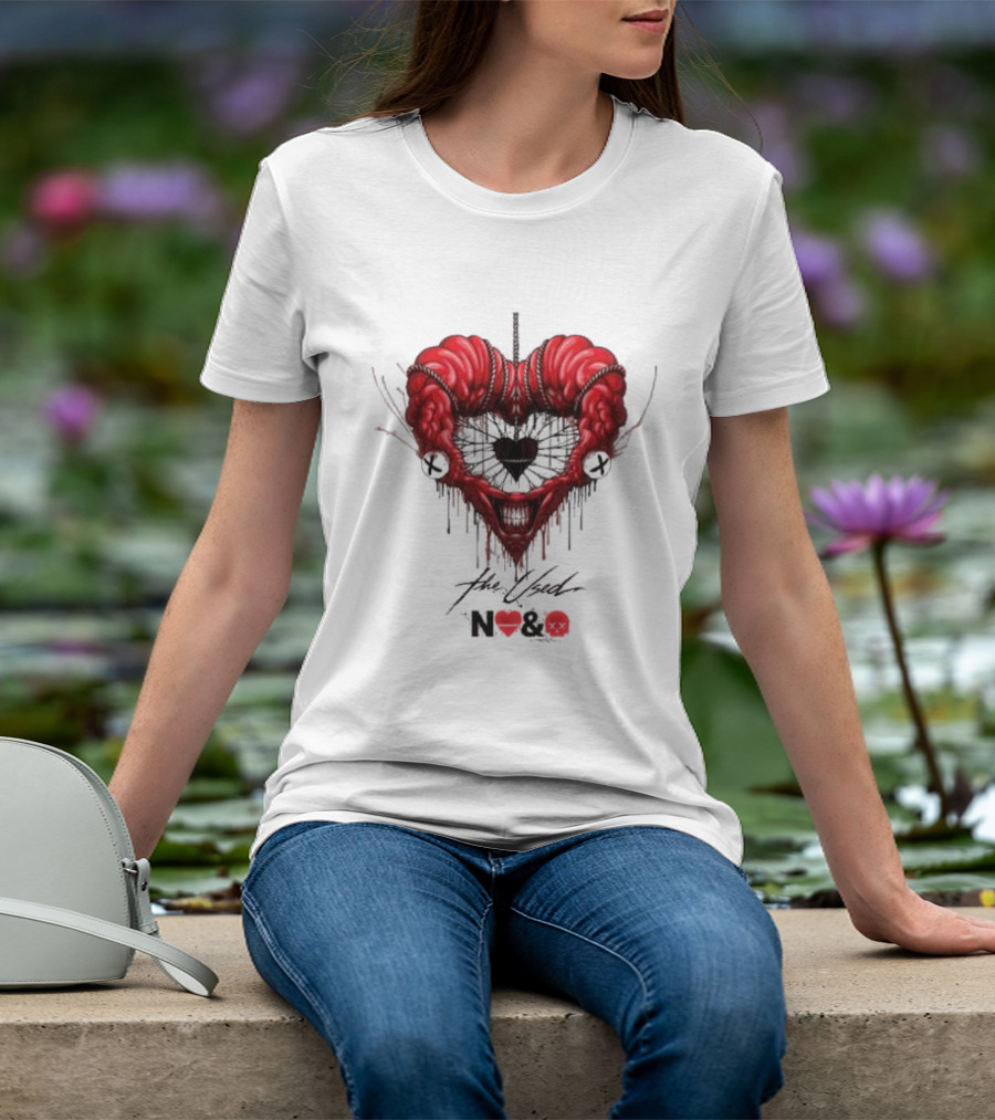 The Used In Love And Death N&XX Heart T-Shirt