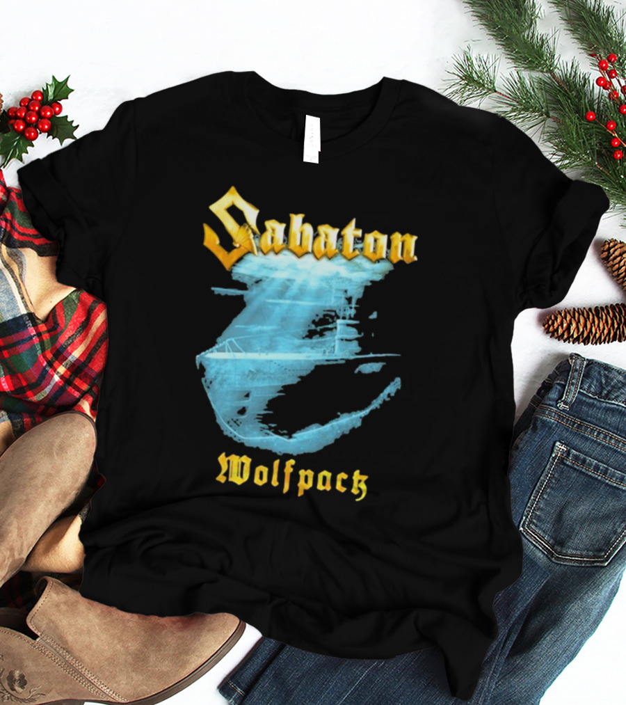 Sabaton Wolfpack Submarine Battle Reflection T-Shirt