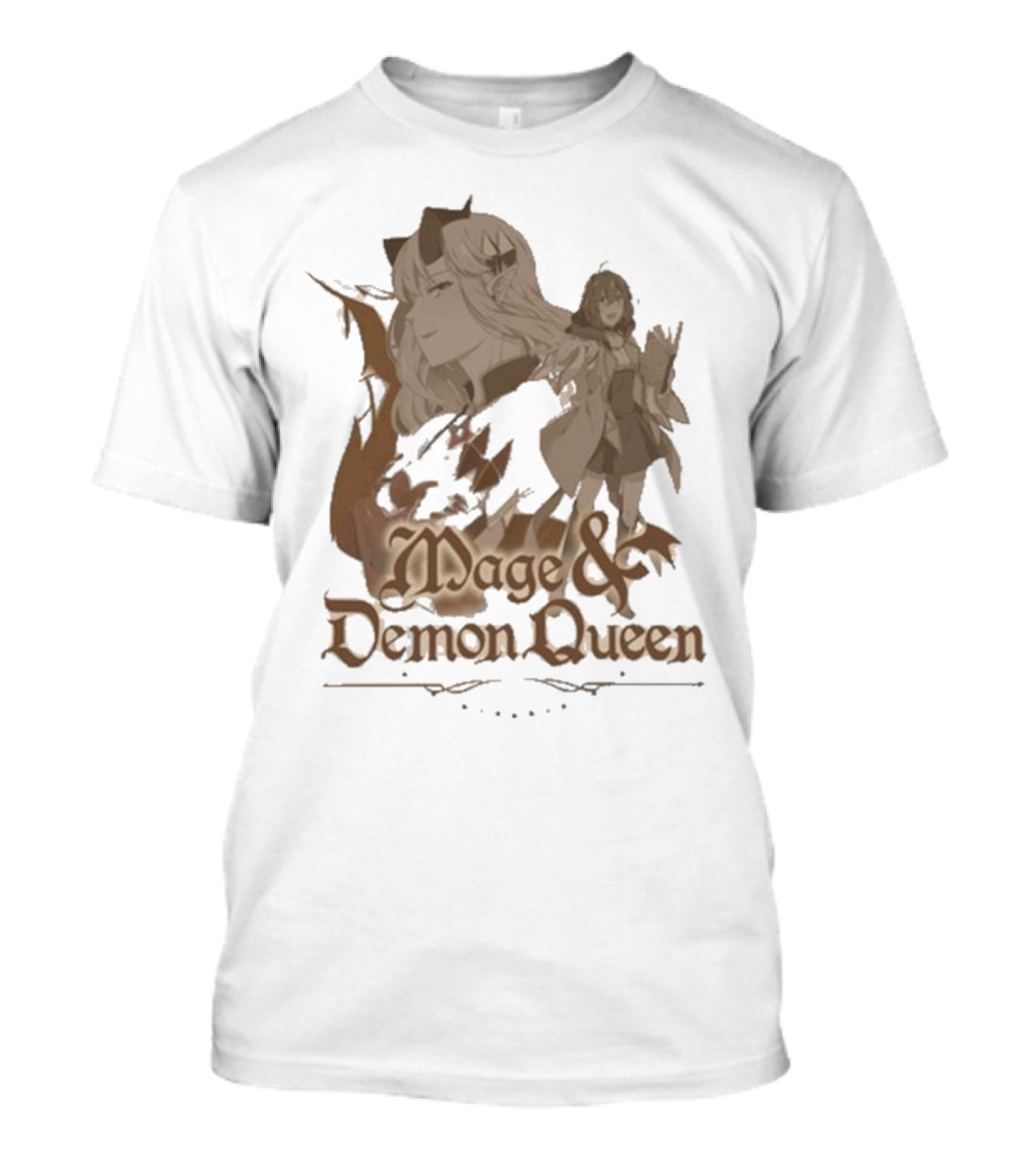 Mage And Demon Queen Webtoon Aesthetic Anime Character T-Shirt