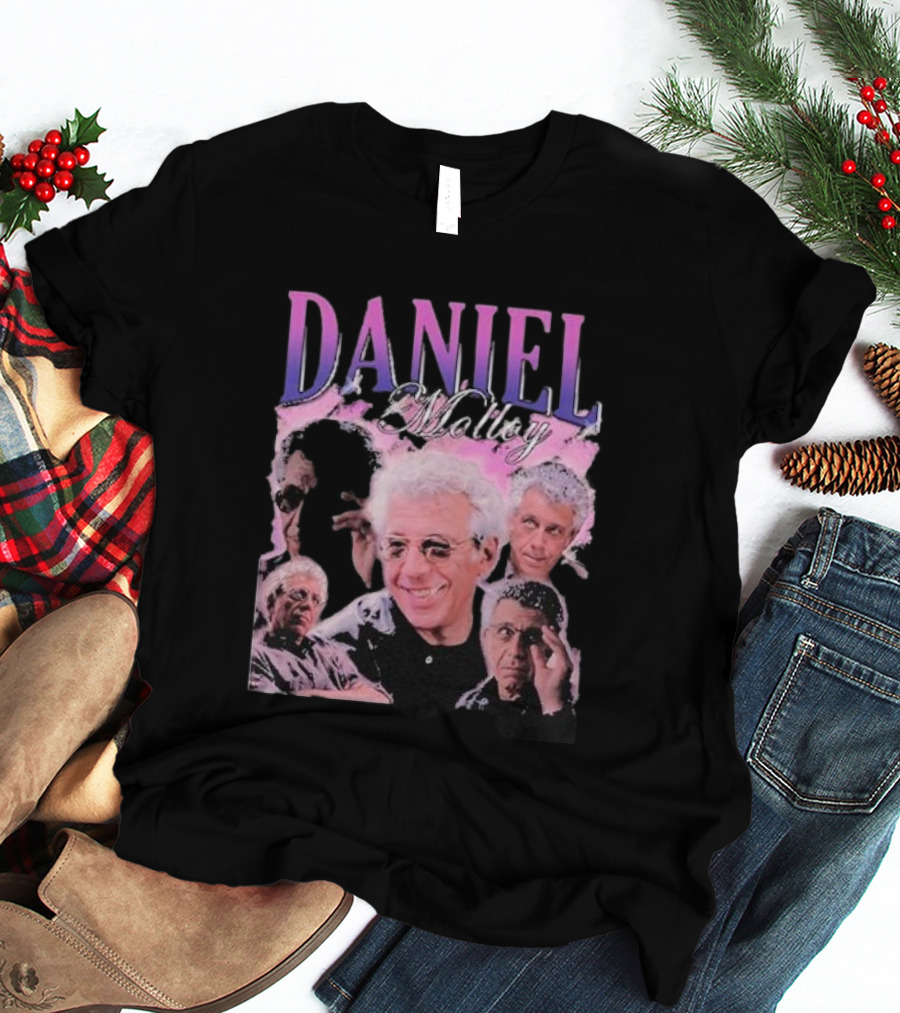 Daniel Molloy Vintage Collage Pink And Purple Aesthetic T-Shirt