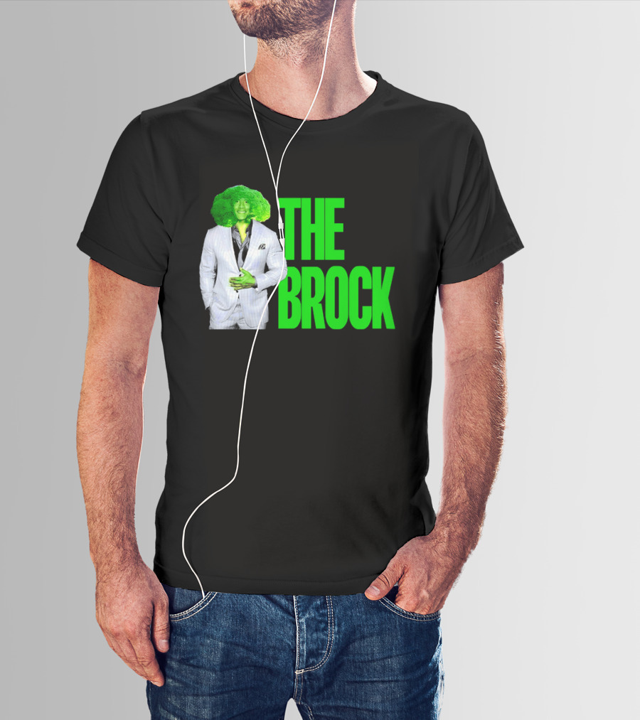 The Brock Broccoli Green Suit Parody T-Shirt