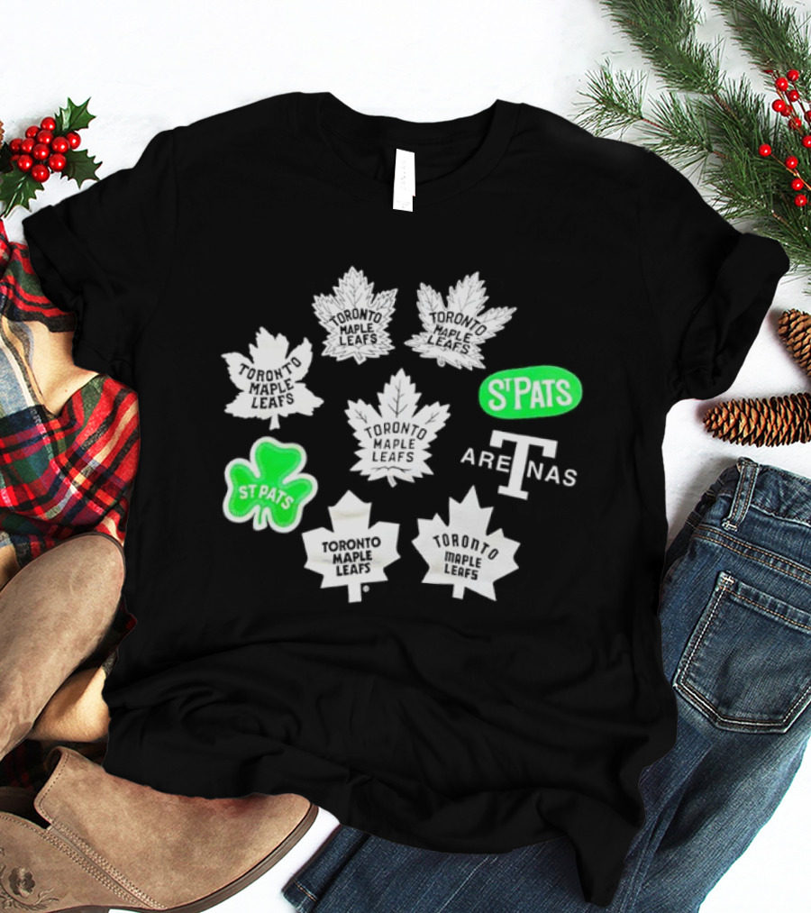 St Pats Arenas Toronto Maple Leafs Shamrock Classic T-Shirt