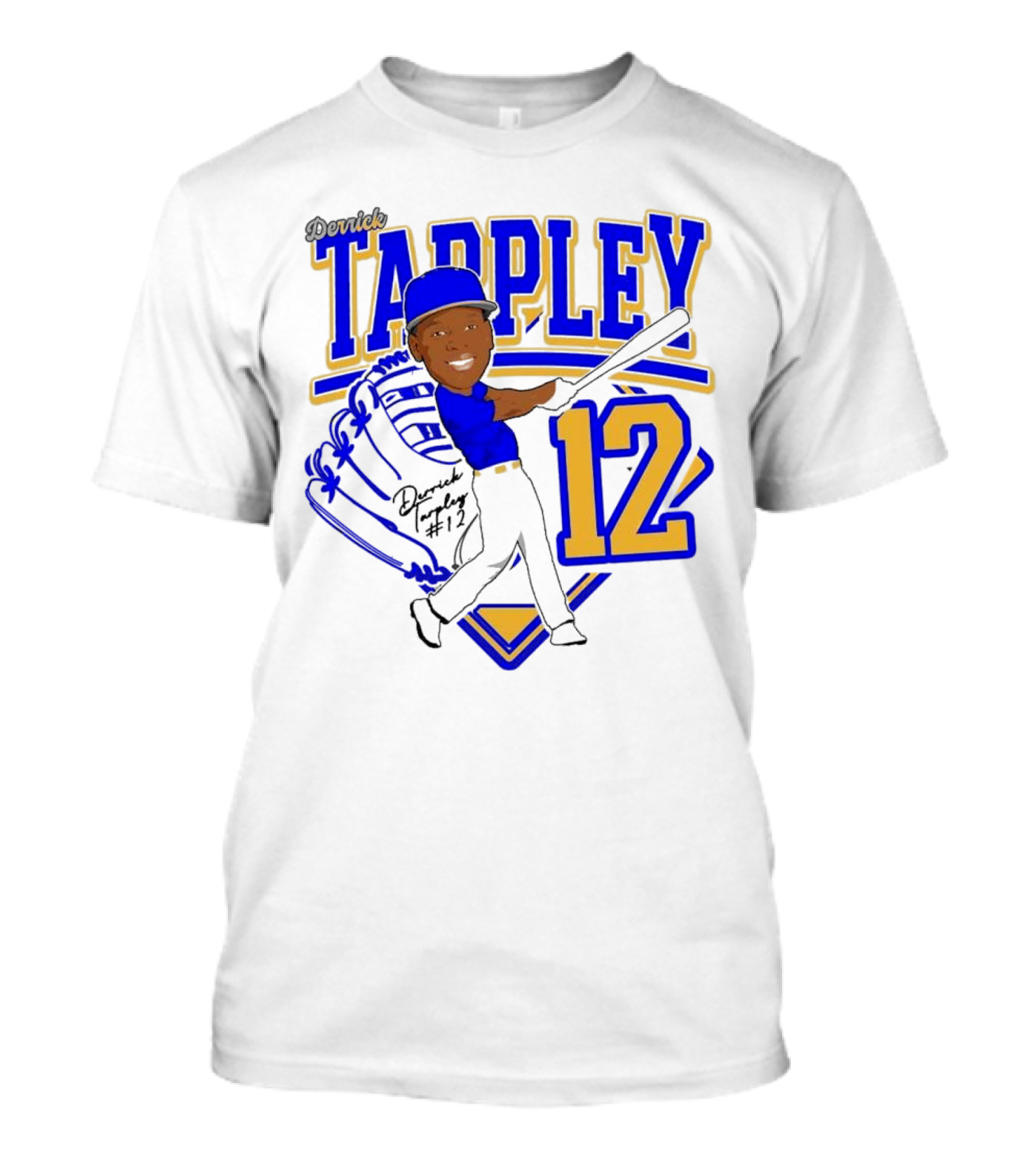Derrick Tarpley 12 Baseball Player Art 2025 T-Shirt