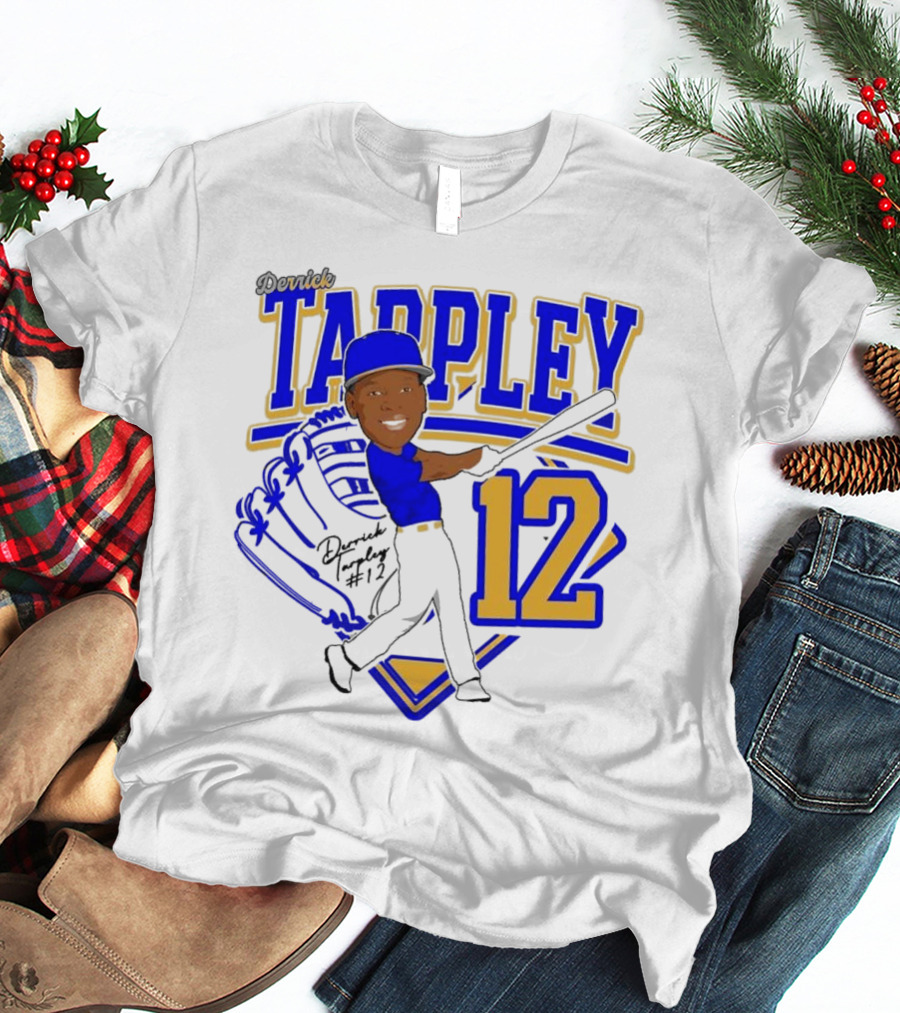 Derrick Tarpley 12 Baseball Player Art 2025 T-Shirt