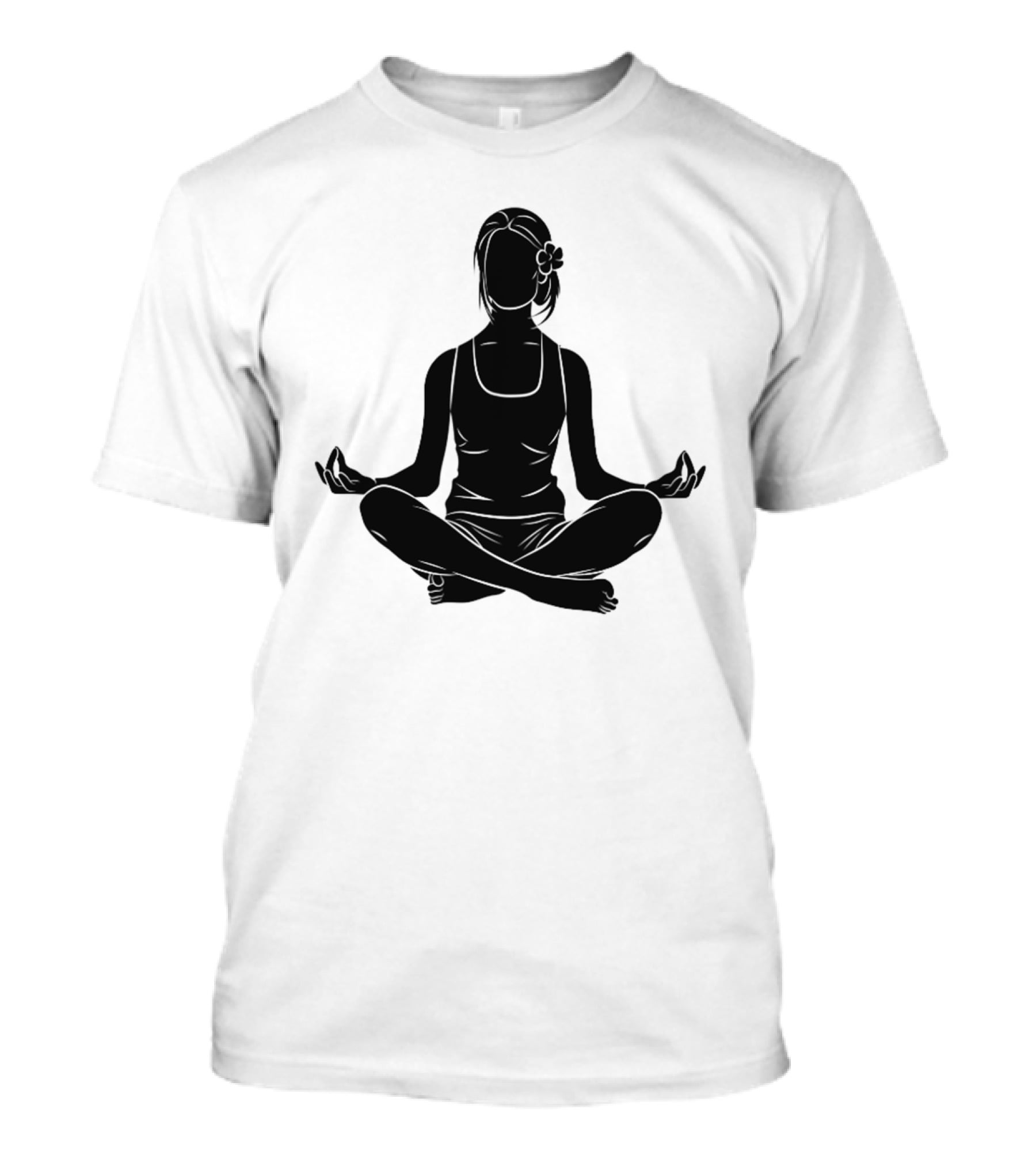 Namast'ay Home Get High Weed Yoga Meditation Pose T-Shirt
