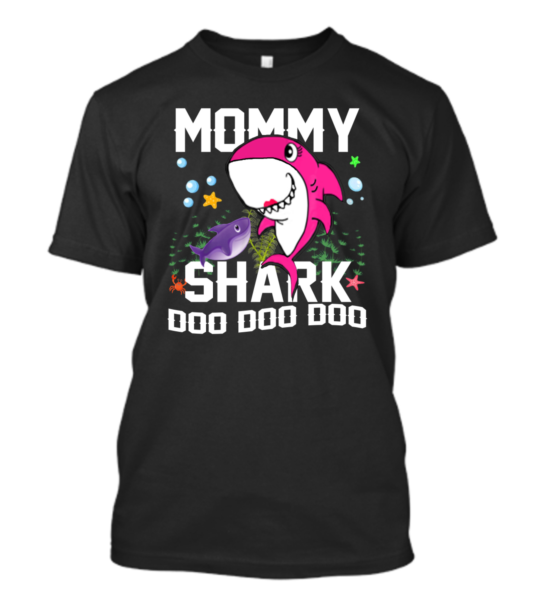 Mommy Shark Doo Doo Doo Mother Gramma Shark T-Shirt