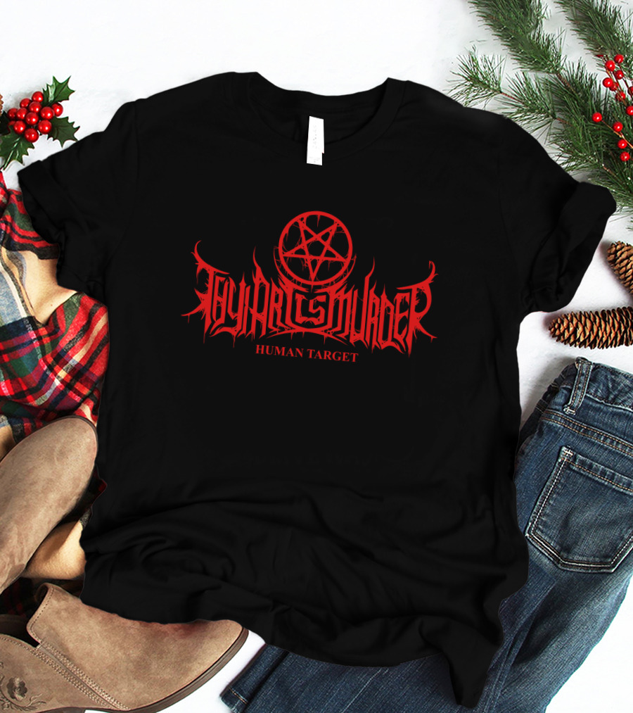 Thy Art Is Murder Human Target Logo Pentagram Merch T-Shirt