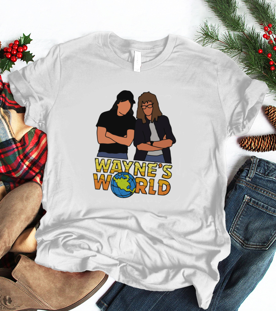 WAYNE'S WORLD DUO WITH EARTH T-Shirt