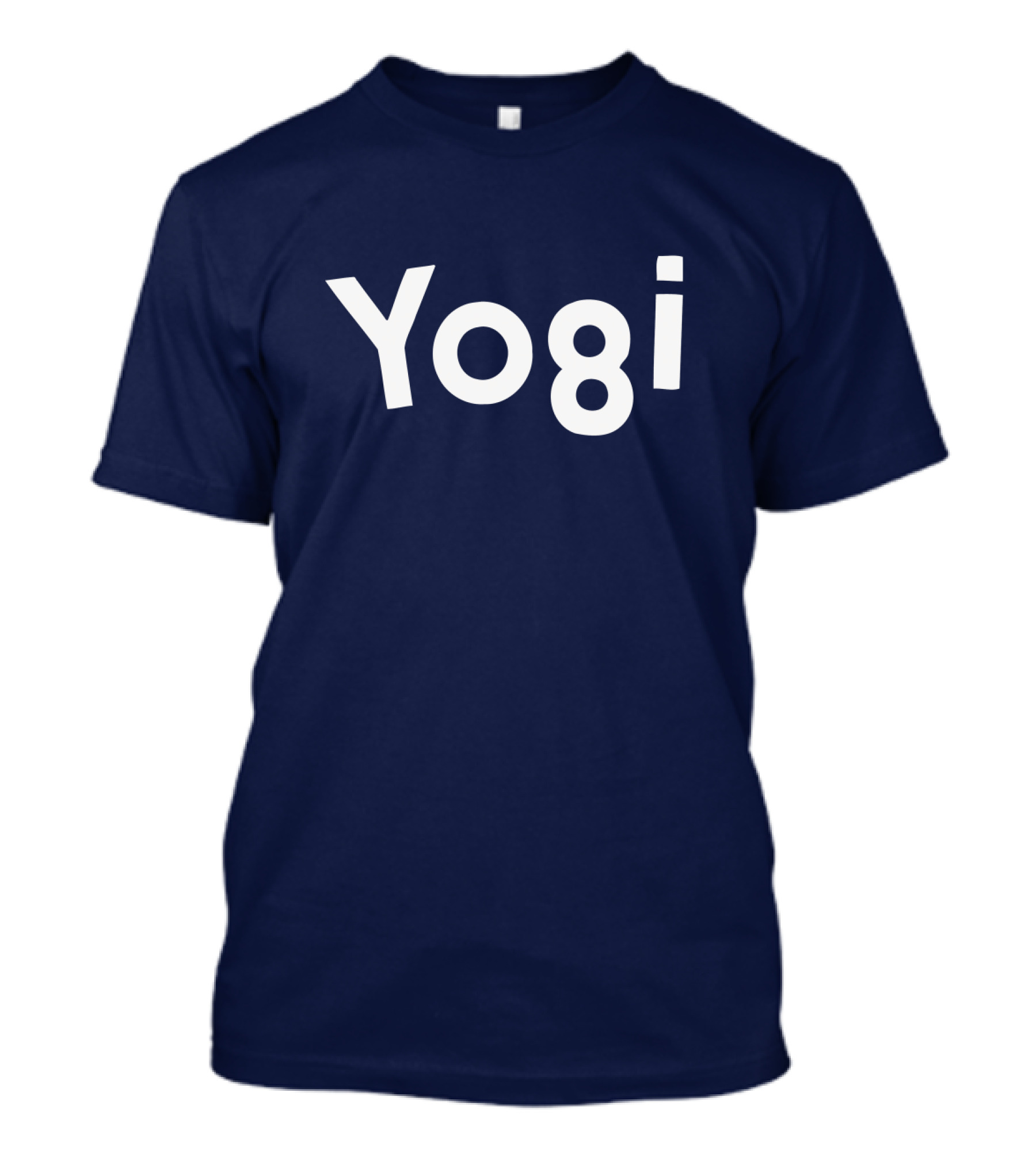 Yogi Bear Cartoon Lettering Bold Playful T-Shirt