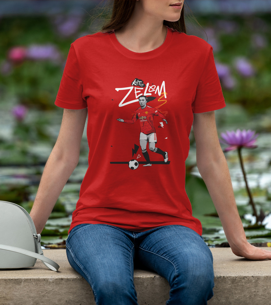Katie Zelem Manchester United Football Player T-Shirt