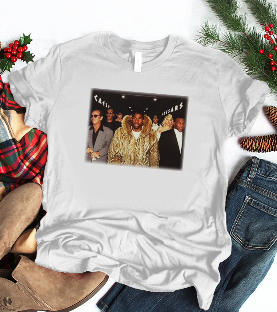 Caesars Barstool Entourage Fur Coat Entrance T-Shirt