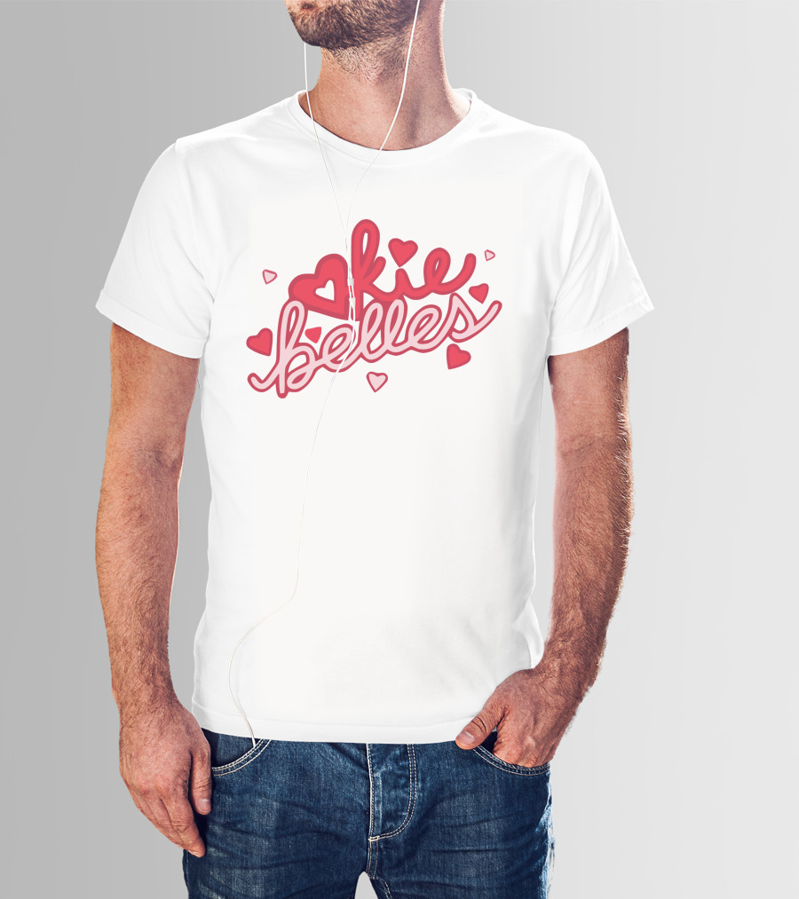 Okie Belles Merchandise Valentine Hearts T-Shirt