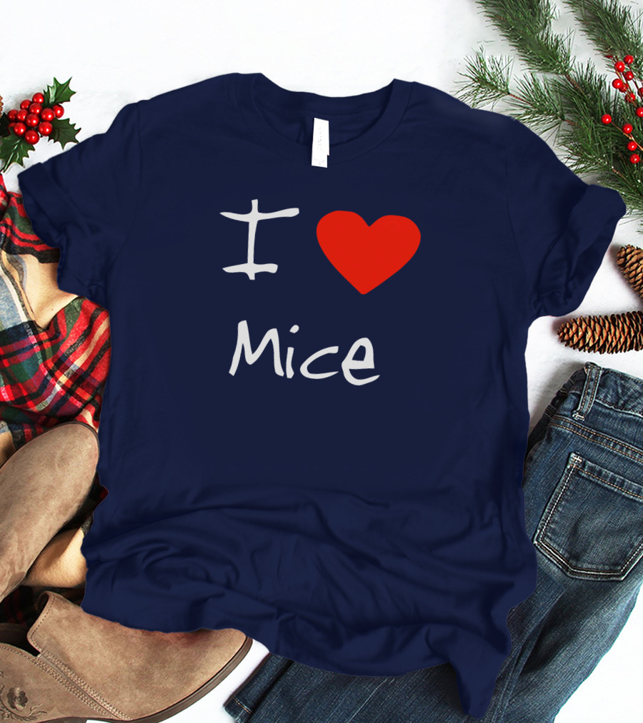I Heart Mice T-Shirt
