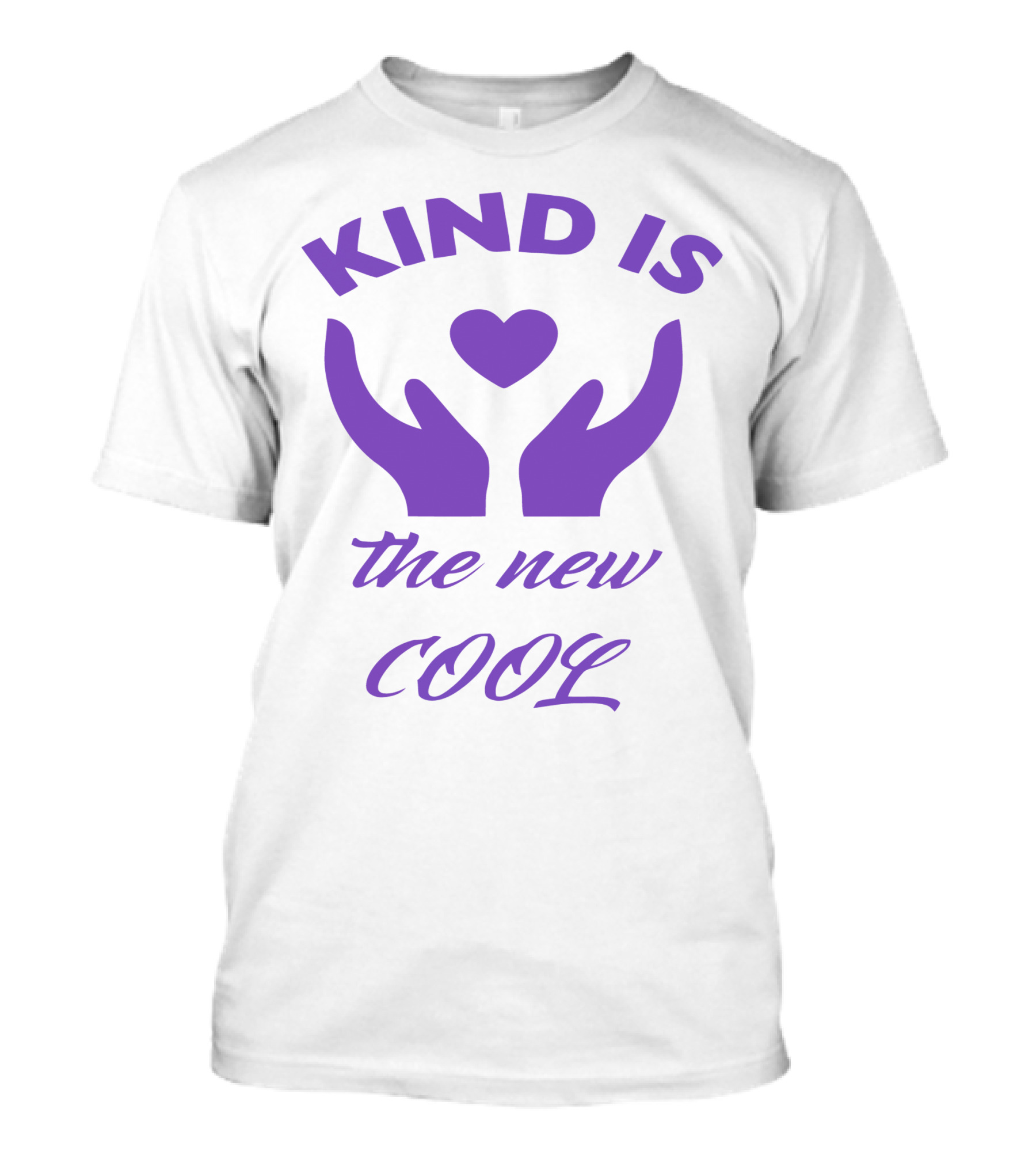Kind Is The New Cool Hands Heart T-Shirt