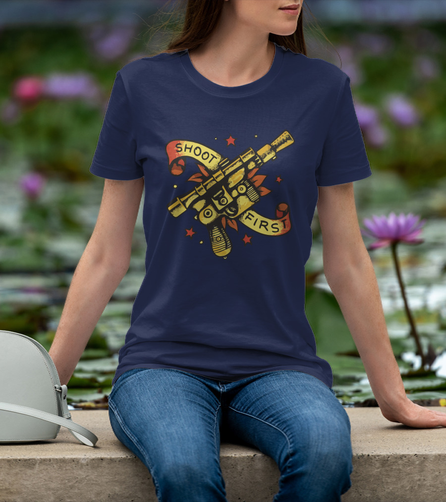 Shoot First Blaster T-Shirt
