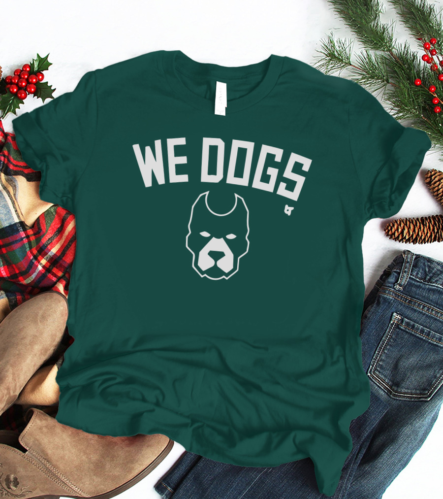 We Dogs Bull Dog Face T-Shirt