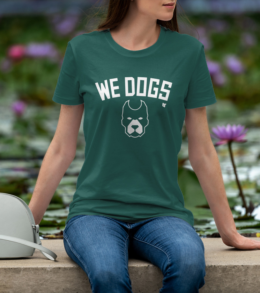We Dogs Bull Dog Face T-Shirt