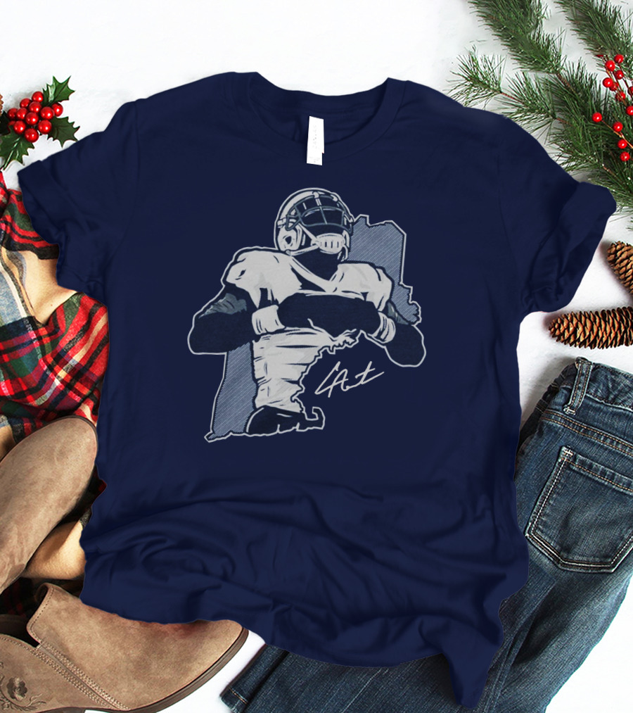 Cam Newton Celebration Football Player Signature Pose T-Shirt