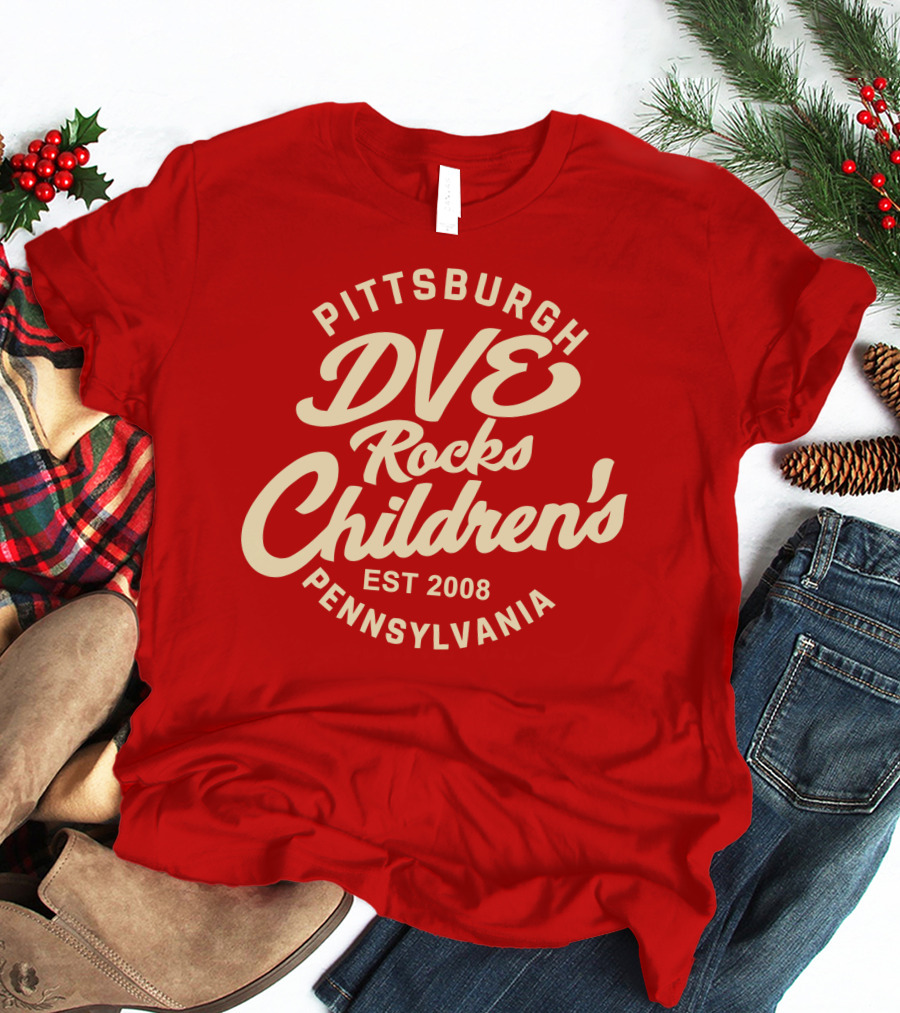 Pittsburgh DVE Rocks Children's Est 2008 Pennsylvania T-Shirt