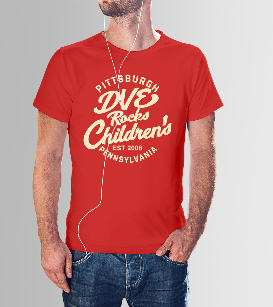 Pittsburgh DVE Rocks Children's Est 2008 Pennsylvania T-Shirt