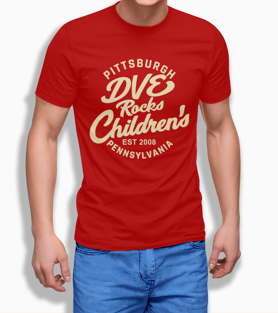 Pittsburgh DVE Rocks Children's Est 2008 Pennsylvania T-Shirt