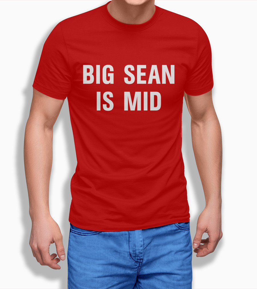 Big Sean Is Mid Statement In T-Shirt