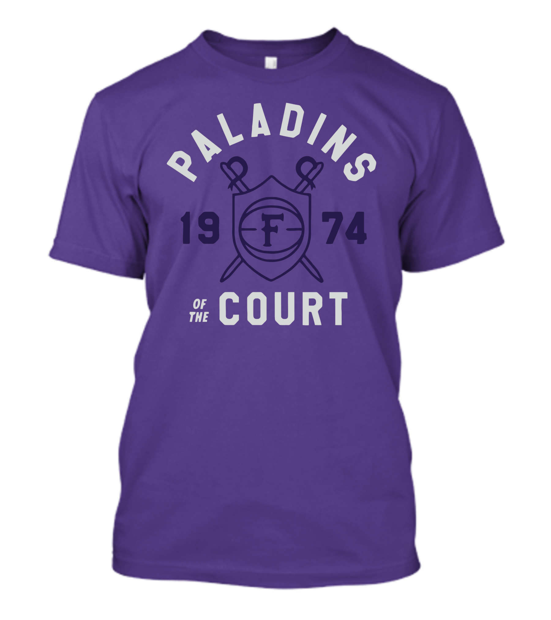 Paladins Of The Court 1974 F Shield Emblem T-Shirt